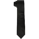 Bruno Piattelli Men's Big & Tall Extra-Long Solid Silk Tie