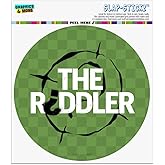 The Riddler Logo Automotive Car Window Locker Circle Bumper Sticker
