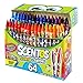 Scentos Scented Crayons - 64 Count - Crayons for Kids 64 Pack of Crayons