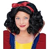 Rubie's Child's Fairest Princess Wig, Black