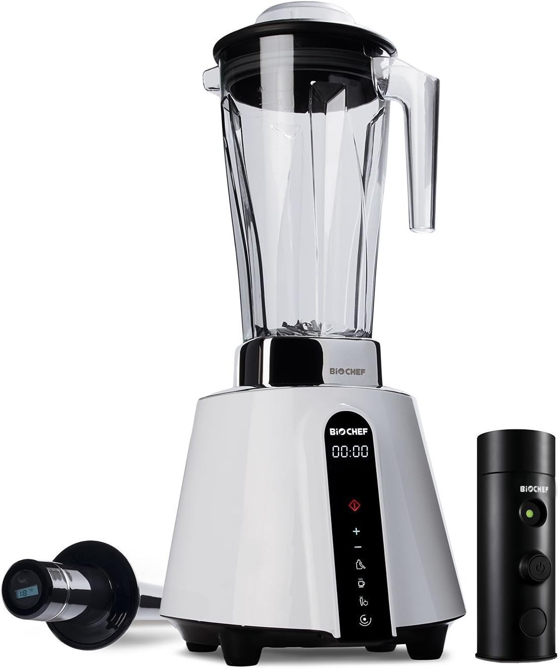 Amazon.de BioChef Living Food Vakuum Mixer 1680 Watt Motor, 2L BPA