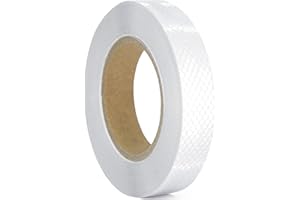 XFXIA Reflective Tape, Waterproof Self Adhesive Dot Reflective Tape Outdoor Safety Caution Reflector for Trailers, Bikes, Car