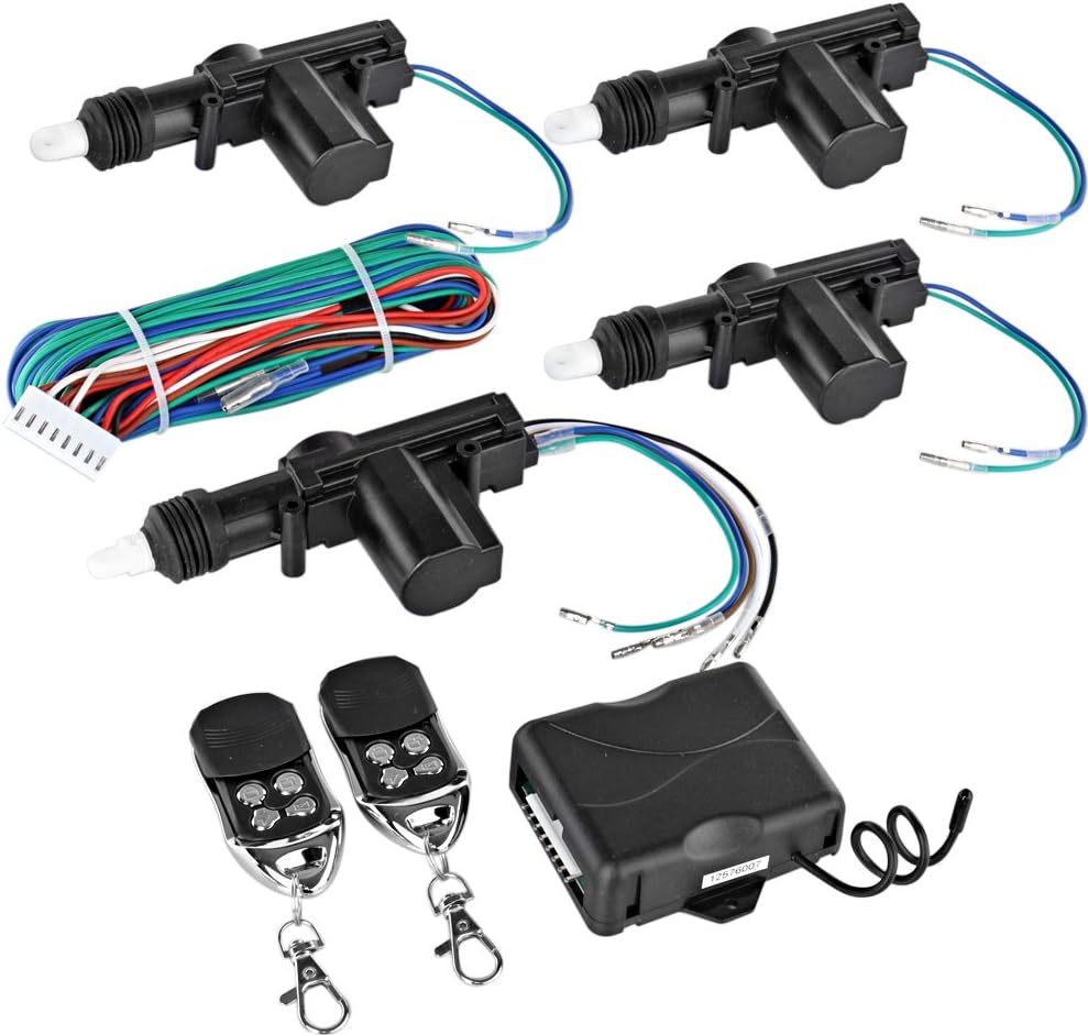 Amazon.com: Flexzion Universal Car Keyless Entry System Kit 4 Door