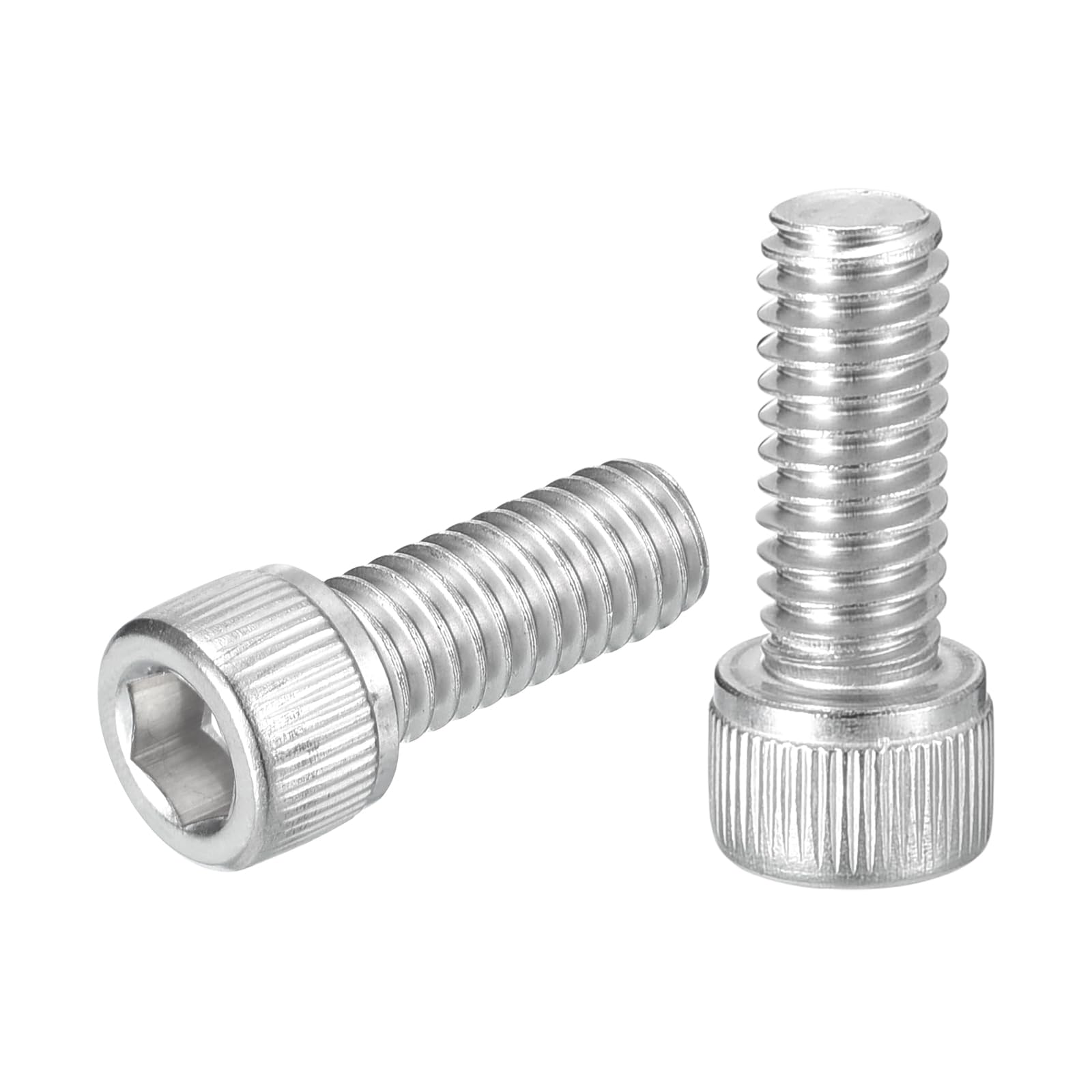 uxcell Hex Socket Bolts (5/16"-18x5/8"), 304 Stainless Steel Hex Socket Drive Screw, Silver Tone, 30 Pcs โ image 1