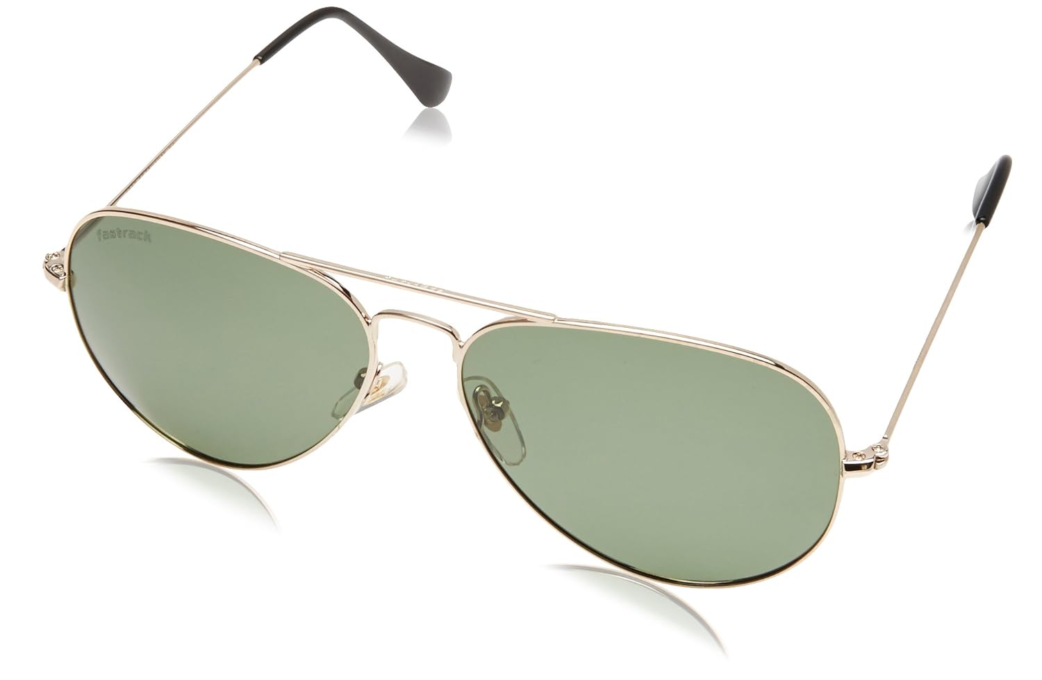Buy Fastrack Polarized Aviator Men's Sunglasses (M165GR8P57Green