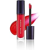 Kevyn Aucoin Celestial Lip Gloss, Cary (iridescent sheer red): Light reflecting shine & sheer. Precision makeup artist applicator. Hydrating, non-stick formula. Multi-dimensional 3D plumping effect.