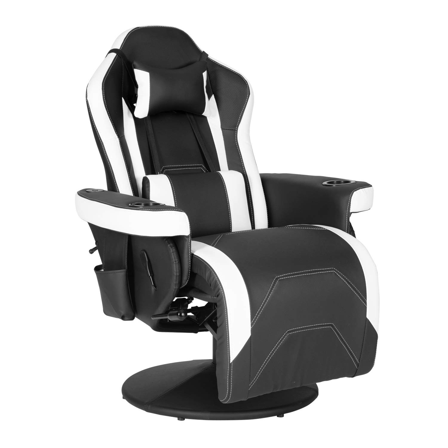 Buy ModernDepo Massage Video Gaming Recliner Chair Ergonomic High Back