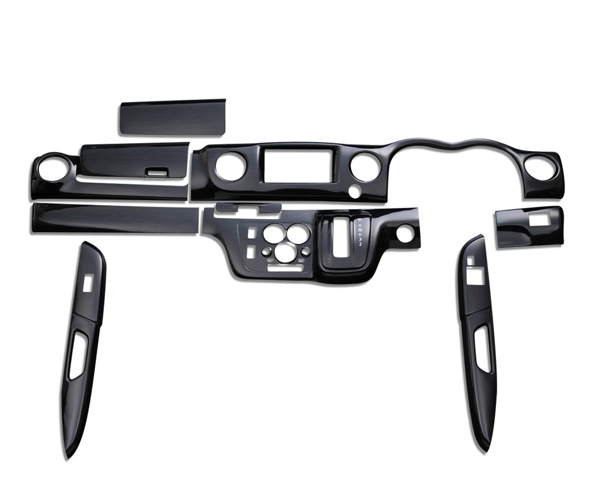 限定製作 仙戸山 Fairyland 3インテリアパネル Nv350 キャラバン E26 標準ボディ エアバック対応 Caravan Nv350 ナロー車車種専用設定 内装パネル ウッドパネル 黒木目調 10p B074myywzv 格安人気 Donotdesign Com