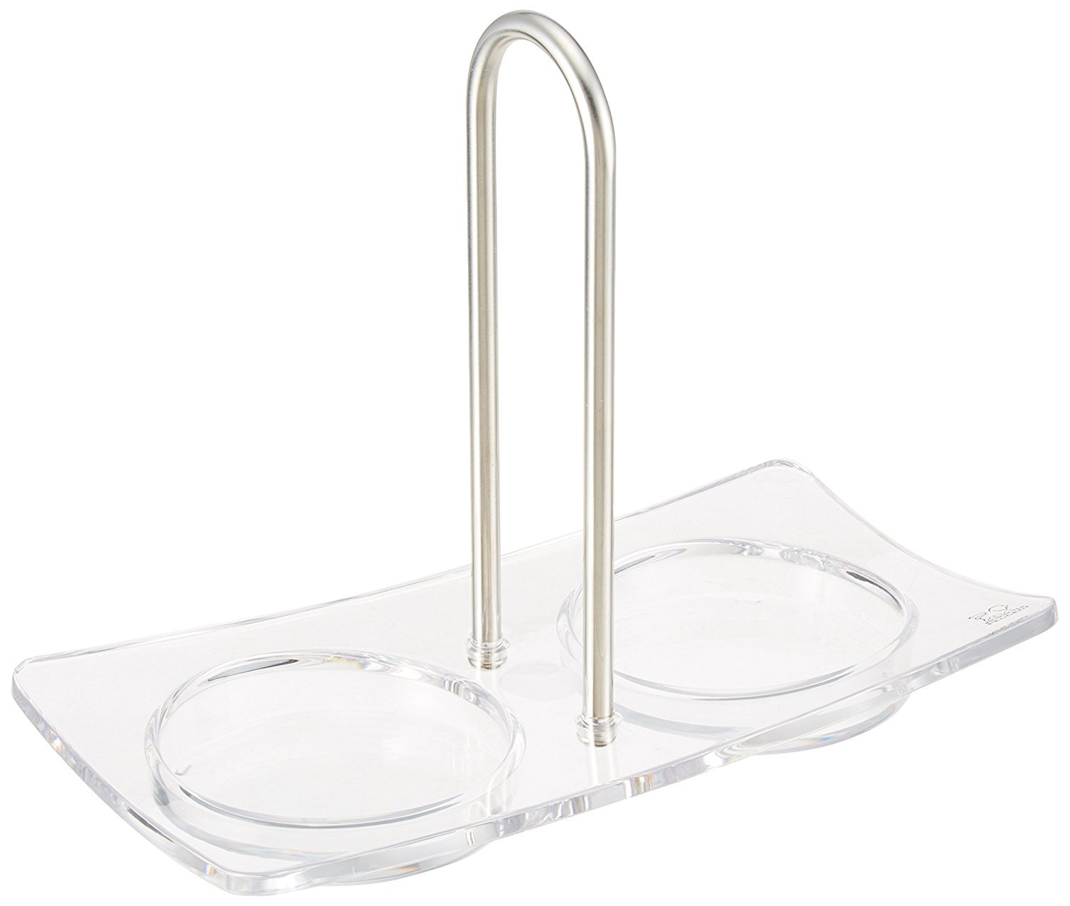 Photo 1 of Peugeot Linea Salt and Pepper Mill Tray, Acrylic, Transparent (25854)