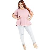 City Chic Women's Plus Size Top - Romantic Mood