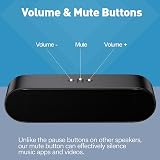 YYV USB Computer Speakers Portable Soundbar with Volume Mute USB Powered view 5