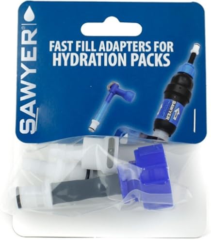 Kit Raccords Pour Filtre à Eau Sawyer - Compatible Bouteilles Plastique Standard - Pour Randonnée, Camping
