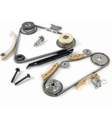 Timing Chain Kit For GM 2.2L & 2.4L Engines - Fits Equinox, Terrain, Malibu, Regal, Verano, Cobalt, HHR, Lacrosse (2009-2017) With VCT Solenoid & Gaskets