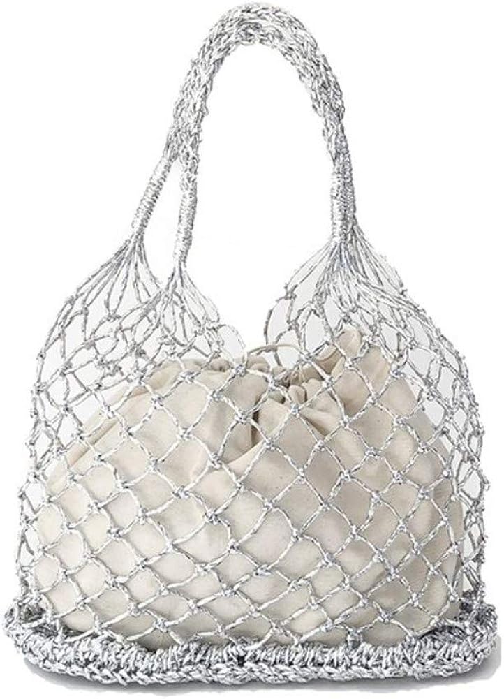 netted beach bag