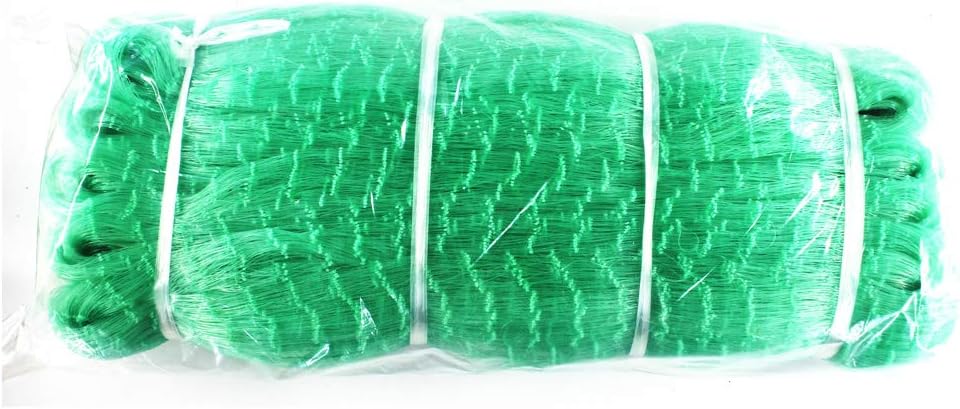 Running Water Nylon Fishing Net Green Color 0.35mm 100md 100 Meter