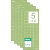 Cricut StandardGrip Cutting Mat Pack (5 Count, 4.5in x 12in | For Cricut Joy Machine