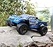 RC Cars, All Terrain Remote Control High-Speed Telecar, Offroad 2.4Ghz 2WD Remote Control Monster Truck, Best Christmas Gift for Kids and Adults(Blue truck)