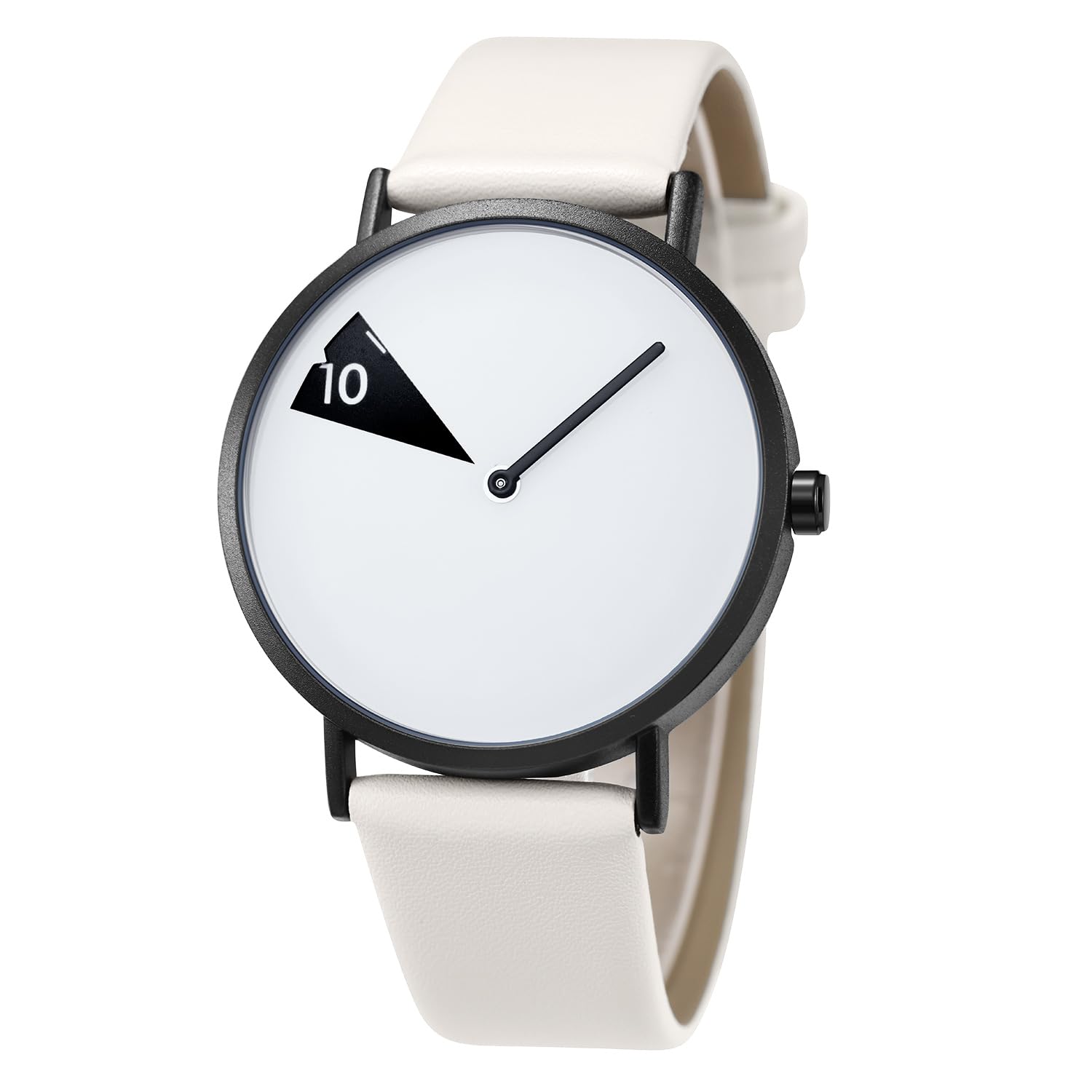 SHENGKE Creative Ladies Watche Ultra-Thin Leather Strap Fashion Quartz Minimalist Women Watch Waterproof White