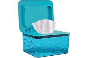 AWGOU Wet Baby Wipes Dispenser - Large Capacity Wipe Holder Seal-Designed Dust-Proof Wet Wipes Container Keep Diaper Wipes Fresh