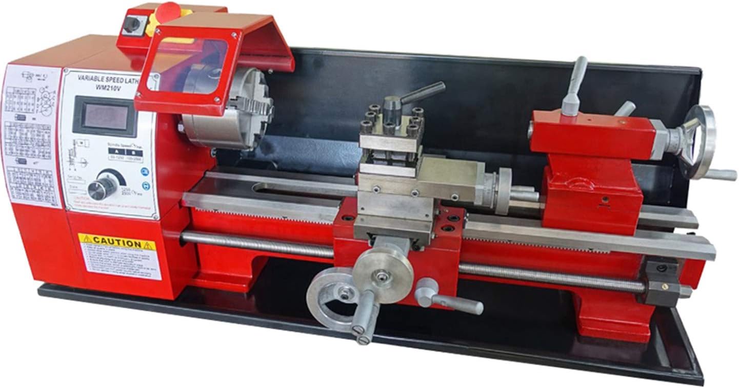 NEWTRY 750W Metal Lathe 2500RPM 8x16 Inch Mini Bench Lathe Maintenance