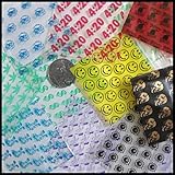 1000 Mini Ziplock Baggies 2020 Get Real Design Mix Apple Brand High End Quality 2