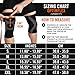 Mava Sports Knee Compression Sleeve Support with Adjustable Strap for Men and Women - Perfect for Joint Pain, Weightlifting, Running, Gym Workout, Squats and Arthritis Relief (Black, XL)