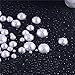 DECORA 500pcs White Flat Back Cabochons Pearls Half Round Faux Pearls for Crafts and Decoration