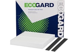 Ecogard XC35530 Cabin Air Filter (PREMIUM CABIN FILTER XC35530 REPLACES C35530 24857 CAF1792 27277-4M400)