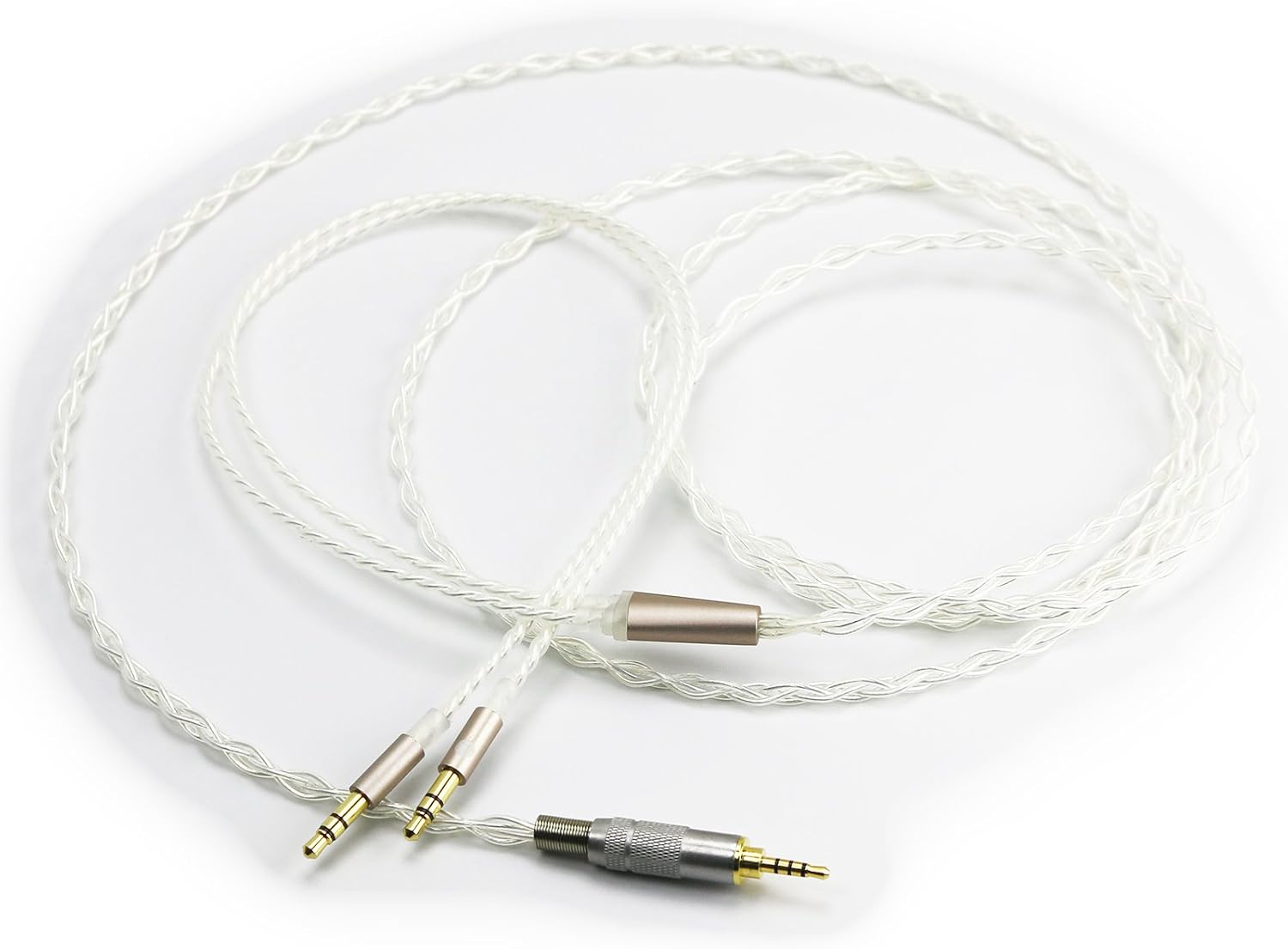 ABLET HiFi Cable with 2.5mm Trrs Balanced Male to Dual 3.5mm male Compatible with Beyerdynamic T1 2nd - Image 5