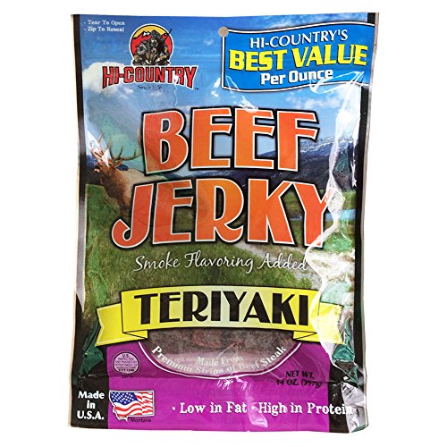 Jerky & Dried Meats HiCountry Beef Jerky, Peppered, 14Ounce Value
