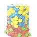 woodi Crush Proof Pit Balls, Made of Food Grade Plastic, Phthalate/BPA Free, 6 Colors and Carry Out Mesh Net, 400 Piece