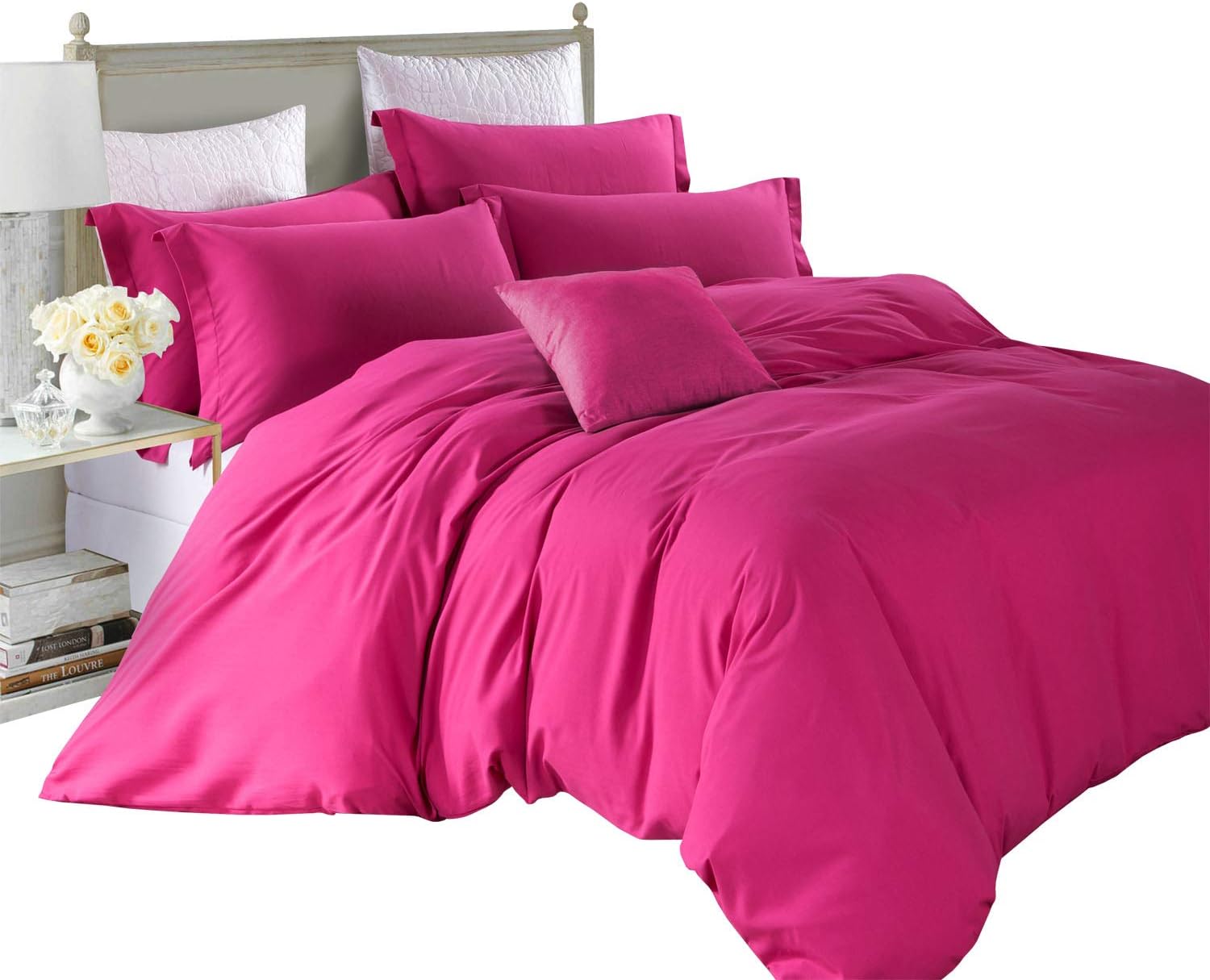 Oxford Amazon 3 Piece Plain Duvet Set superbly made very strong and