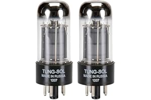 Brand New Tung-Sol Reissue 6V6 6V6GT Plate Current Matched Pair (2) Vacuum Tubes