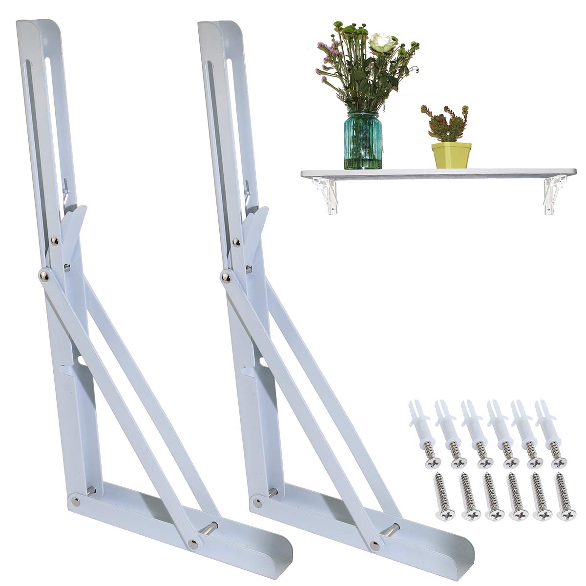 Best kitchen shelf with folding table