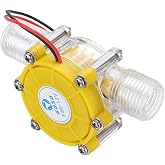 Hydroelectric Micro Hydro Generator 1/2 Inch Portable Water Flow Generator Charger 10W 12V