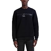 KARL LAGERFELD mens Long Sleeve Pullover Relaxed Fit Sweatshirt