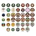 Perfect Samplers Single Serve & Decaf K Cups Variety Pack, Unflavored & Flavored Decaf Coffee Pods, Decaffeinated Coffee for Keurig K Cups Machines, Hot or Iced Coffee, 40 Count