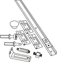 National Hardware N343-715 Folding Door Hardware