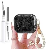 Olytop for Cute Glitter Airpods 4 Case 2024 with