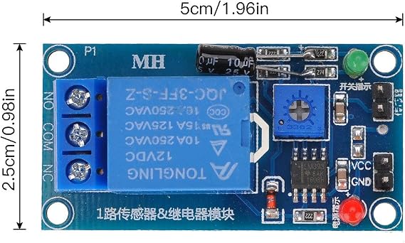 Lysignal 12V Sensor de humedad del suelo Módulo de control del ...
