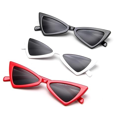 gafas de sol estrechas