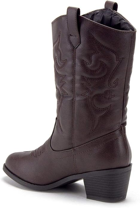 Jazam%C3%A9 Stitched Western Cowgirl Brown_5 5