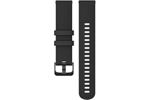 LOKEKE for Garmin Forerunner 745 Replacement Wrist Band - Replacement Silicone Wrist Watch Band Strap With QucikFit For Garmin Forerunner 745(Silicone Black)