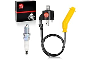 MOTO1988 Ignition Coil & Spark Plug For Honda Foreman 500 2005-2011 TRX 500 FE FM FPM FPE OEM 30500-HP0-A71