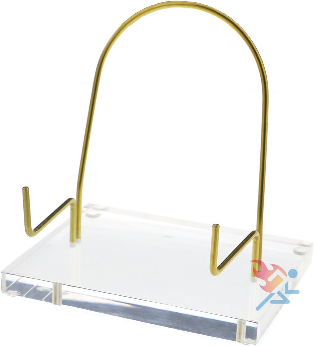 Mineral Geode Fossil Display Stand, Round Back Metal Easel Amazon.co