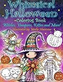 Whimsical Halloween Coloring Book: Witches, Vampires Kitties and More! by Molly Harrison