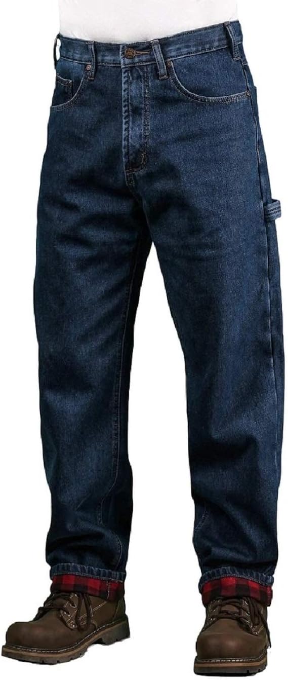 amazon flannel lined jeans
