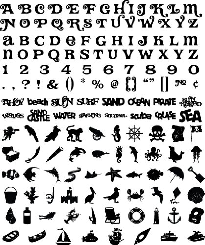 MAKING MEMORIES Slice MS+ Design Card, Under The Sea