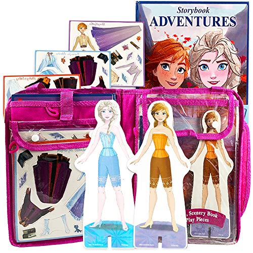 Bendon Inc. Disney Frozen Elsa and Anna Collection Set of Two Wooden Doll DressUp