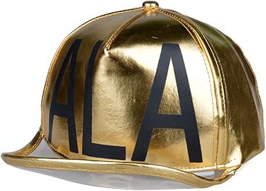Metallic gold baseball cap Clearance